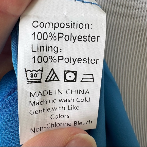 Elings Boho Flowy Watercolor Artsy Maxi Dress Wmn’s Sz XL - Picture 9 of 10